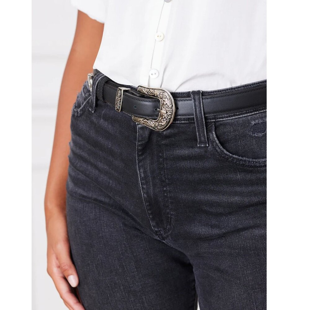 Paneros Dixie Belt, Black, New!